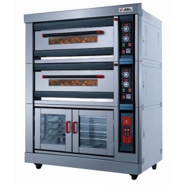 Deck Oven with Proofer (NCB-NFD-40HF Gas / NFD-40FF Electric)